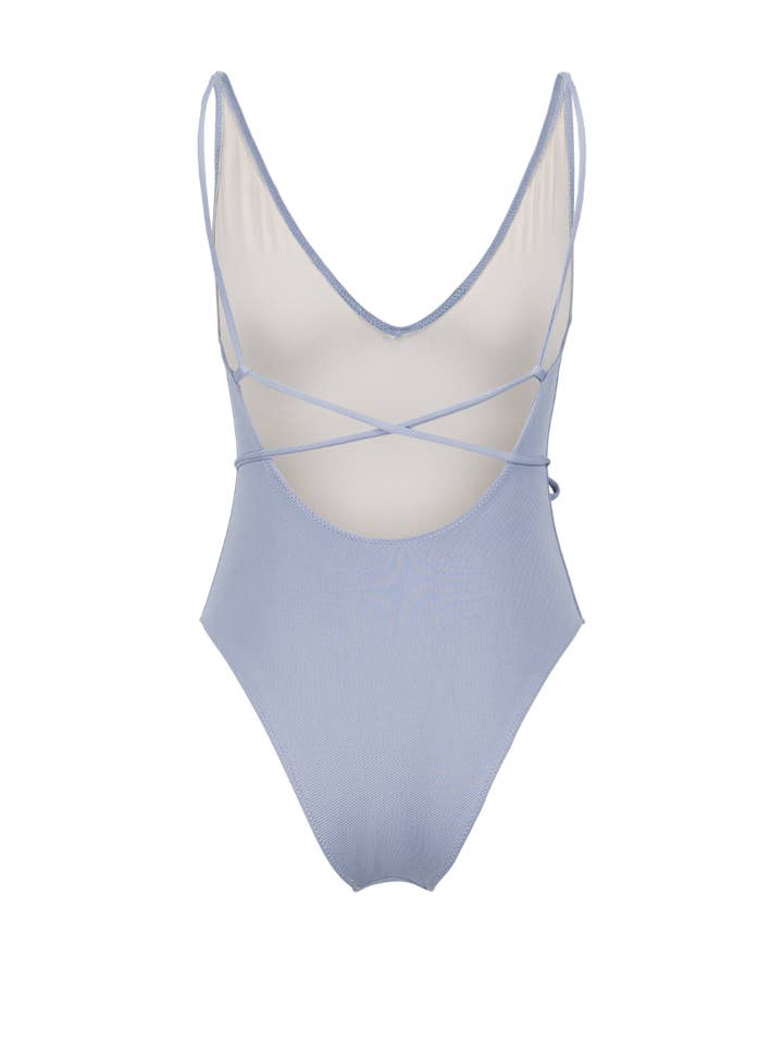 Nénés - Wholesale One Piece Swimsuit - Women's - Louise One-Piece Swimsuit - Lavender Blue7