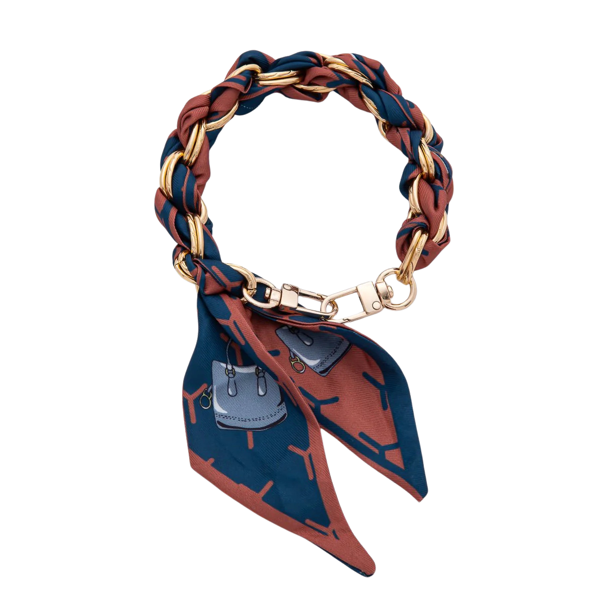 Simply Jewels - Wholesale Purse/Bag Accessory - Women's - Scarf Knot Bag Charm BC-21WB0159 BC-21WB016911