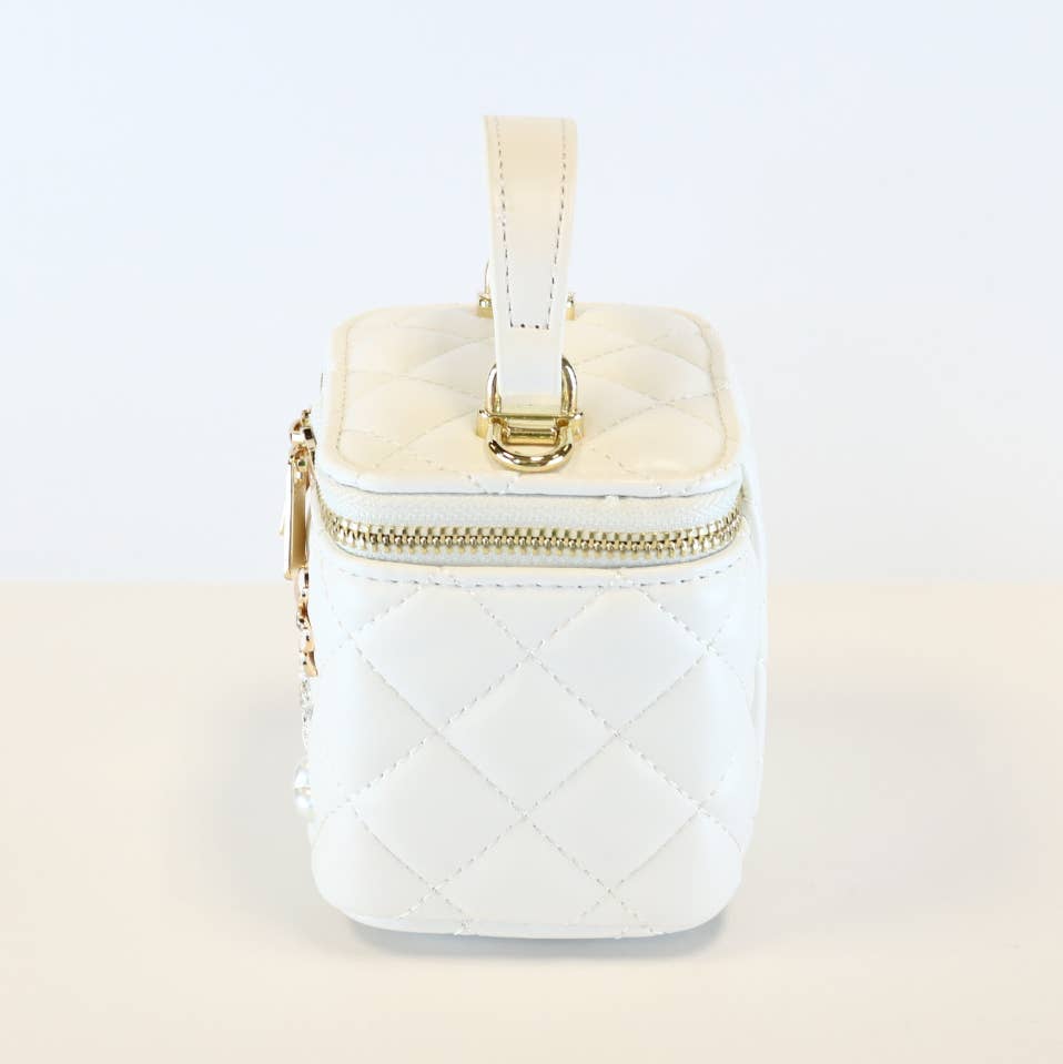 Doe a Dear - Venta al por mayor Accesorio para monedero/bolso - Niños - Bolso acolchado con asa superior y charms P15 B1253 (2 colores)4