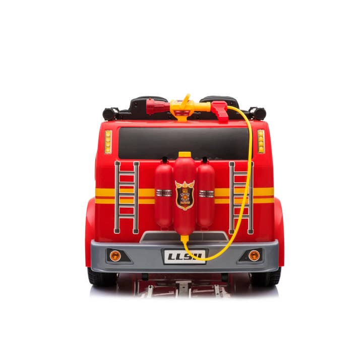 Rouge Camion de pompier 2 places Freddo 24 V Ride On en vente sur Faire
