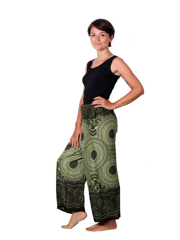 Studio 12 Collective (previously Ethnic Lanna) - Wholesale Pants – Women's - BUNDLE: 4-Pack Thai Fisherman Pants Prints (Assorted Colors)3