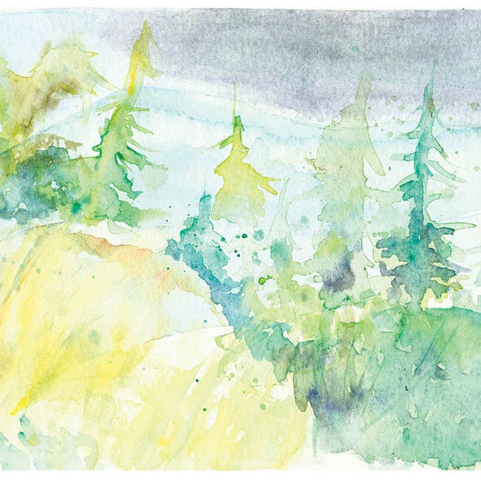 Michael Sincic Watercolors - Wholesale Painting/Drawing - Mountain View