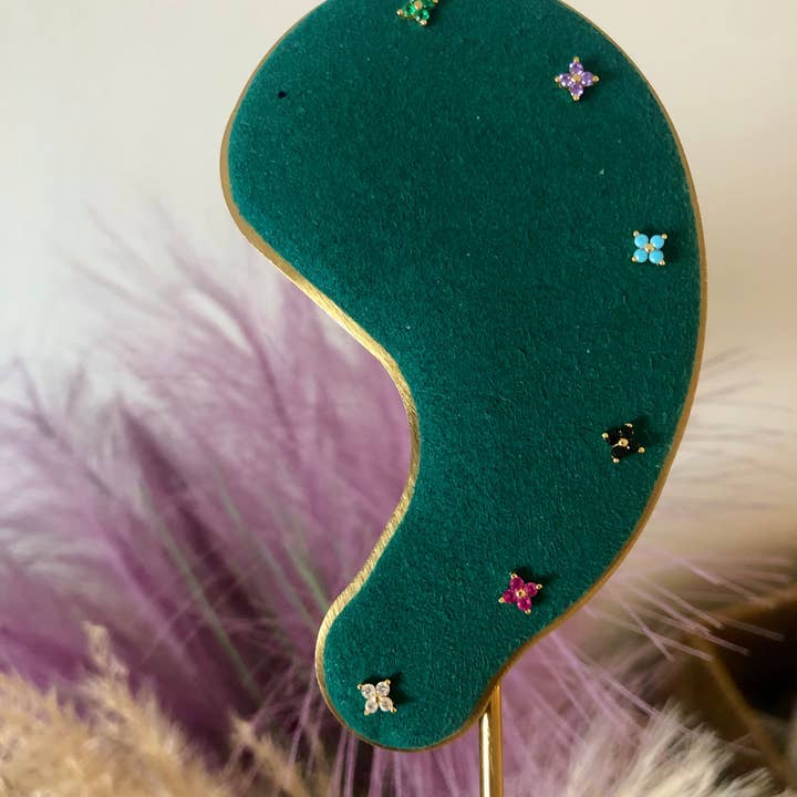 Fiore Studs | Assortis pour la vente par JV Studios Jewellery