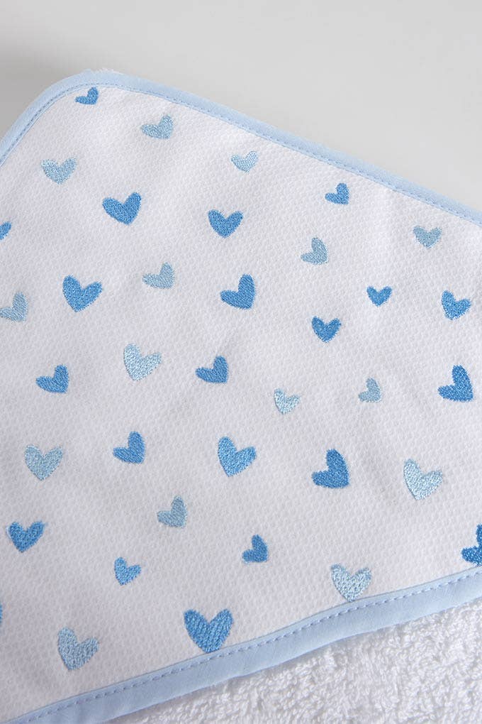 Amorim Gerações, LDA - Wholesale Dinner & Cloth Napkin - Piquet Cotton Embroidered Towel Hearts T80PIQ-PREST2