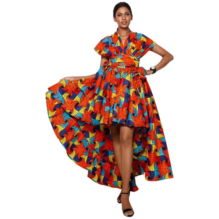 African Stars - Vente Robe – femme - Jupe/Robe Femme Style Multi-Port -- FI-313660
