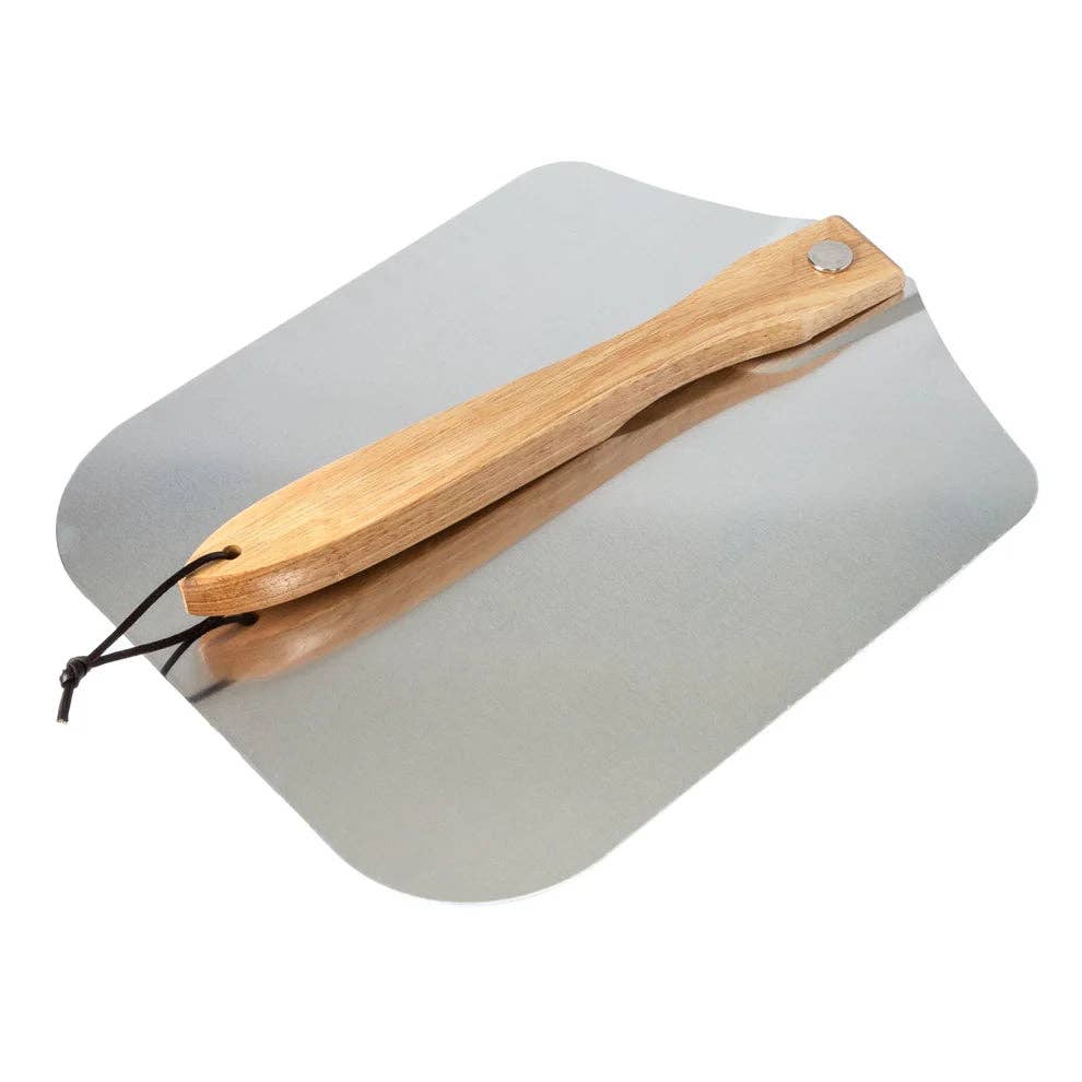 EcoQuality - Wholesale Pizza Board - KCH-08435/KCH-08436, 12x14 & 14x16 Old Stone Aluminum Pizza Peel w/ Folding Handle5
