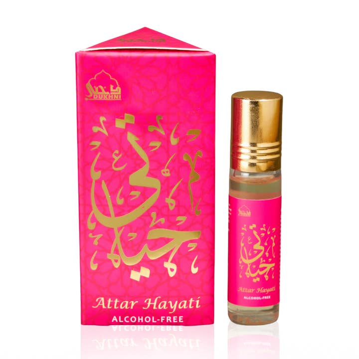 Hayati Attar I 6 x 6ml Huile de Parfum Arabe Florale pour la vente par Dukhni