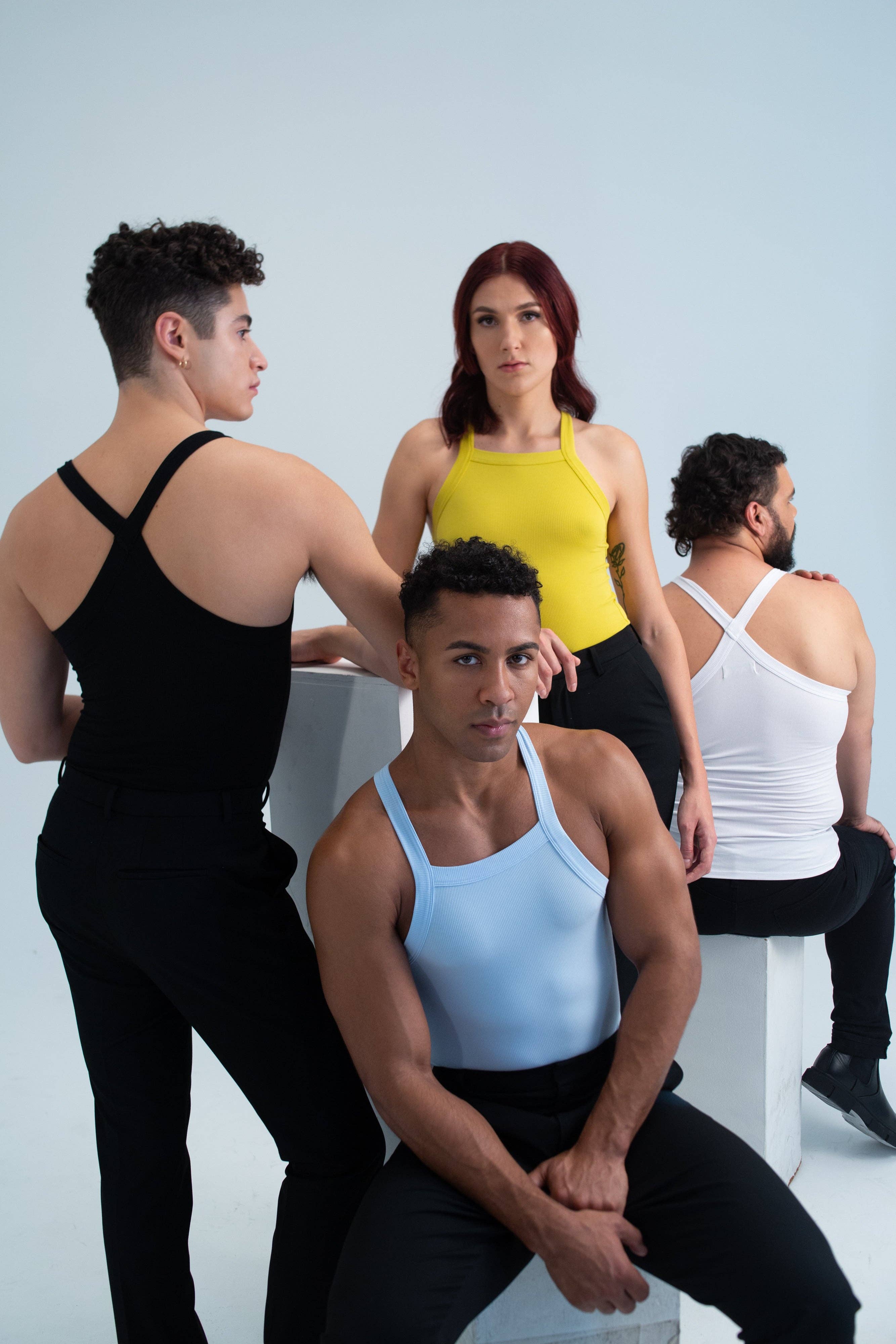 FANG - Wholesale Tank Top - Women's - Essential Racer Back Ribbed Tank5