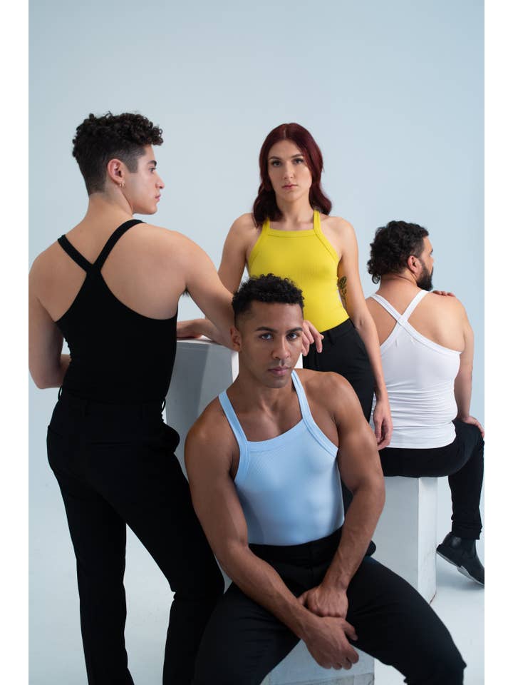 FANG - Wholesale Tank Top - Women's - Essential Racer Back Ribbed Tank5