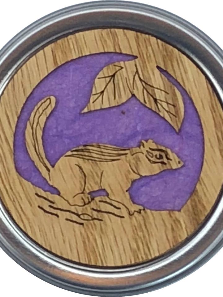 Chipmunk Træ og Metal Dreambox for engroshandel hos Woodcutts Inc.