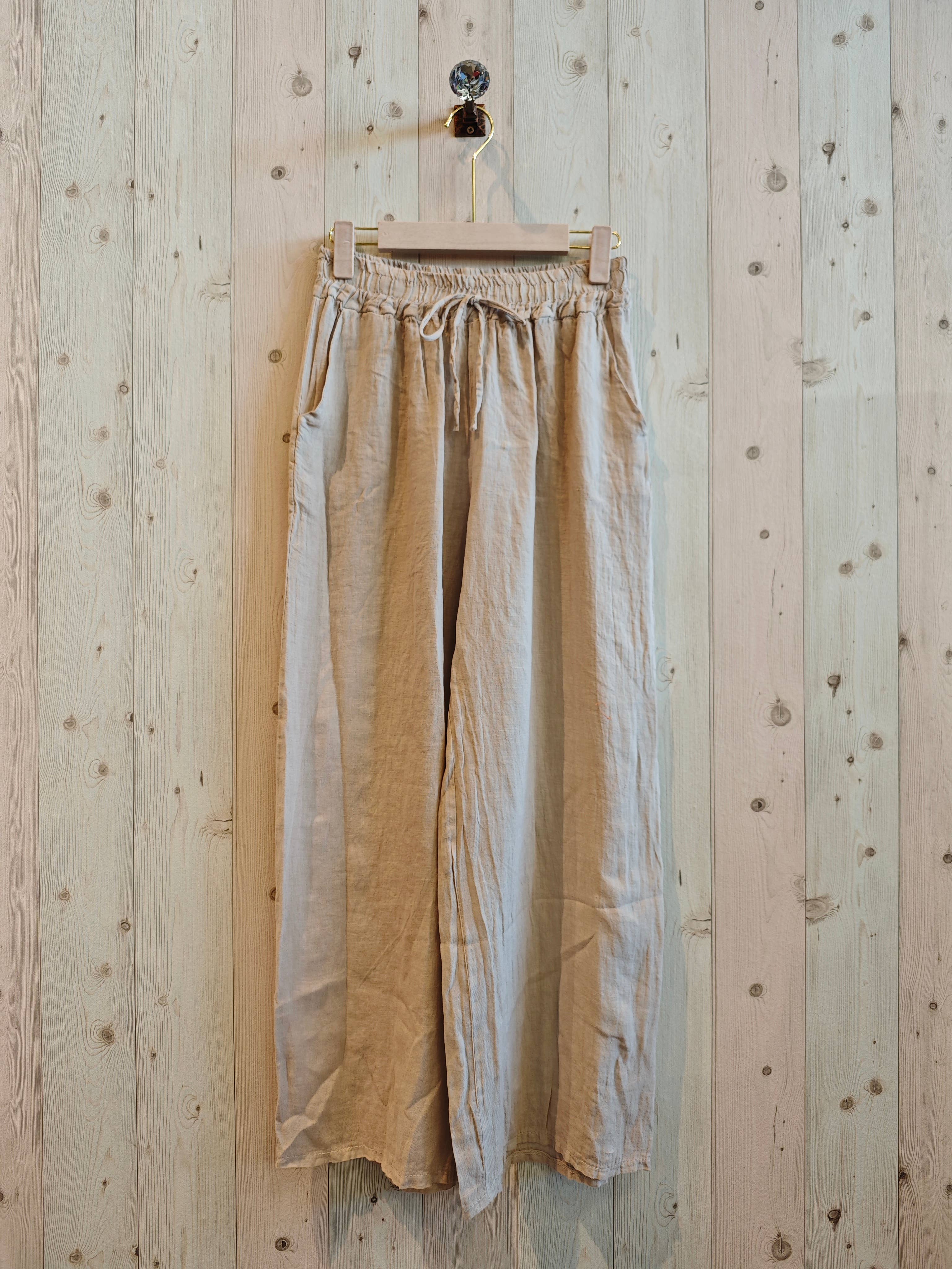 Linen & More - Vente Pantalon – femme - REF 15837 PANTALON DROIT 100 % LIN7