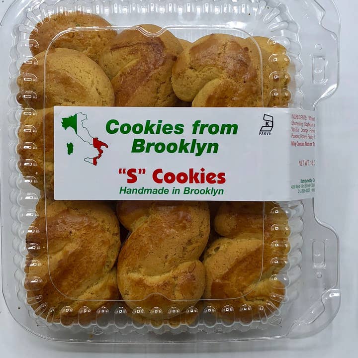 "S" Cookies for wholesale by Cookies From Brooklyn