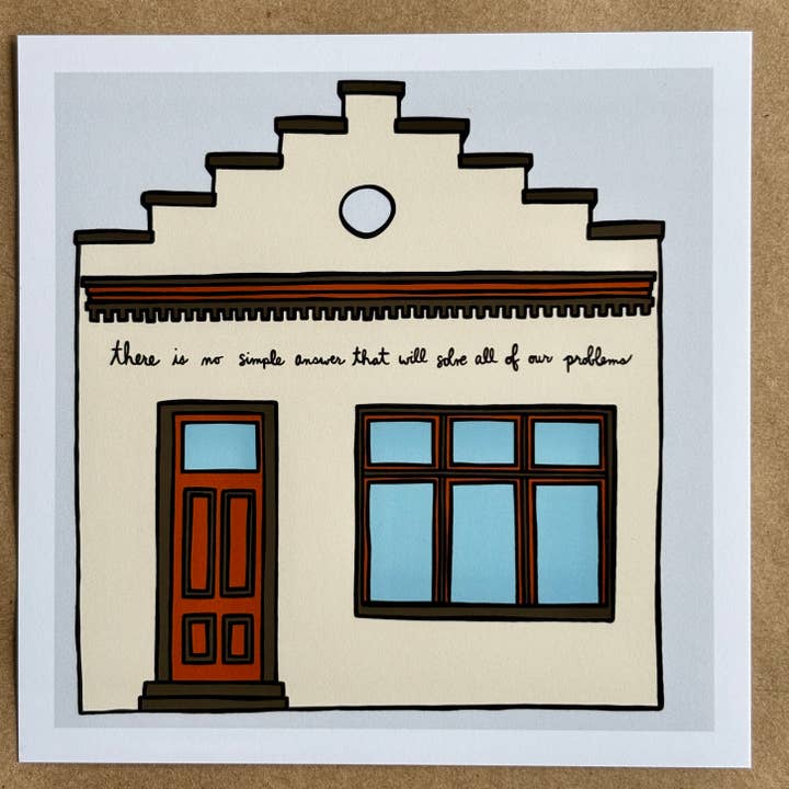 No Simple Answer That Will Solve All Of Our Problems Print for wholesale by AnneArchy