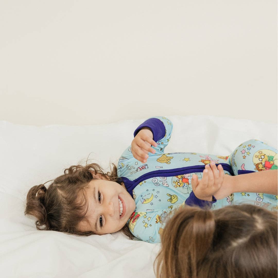 Blue Multi Good Night Arthur™ Bamboo Convertible Baby Pajamas for wholesale on Faire4