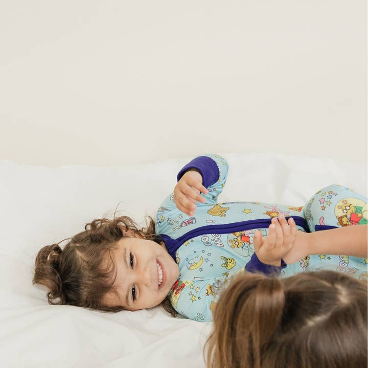 Blue Multi Good Night Arthur™ Bamboo Convertible Baby Pajamas for wholesale on Faire4