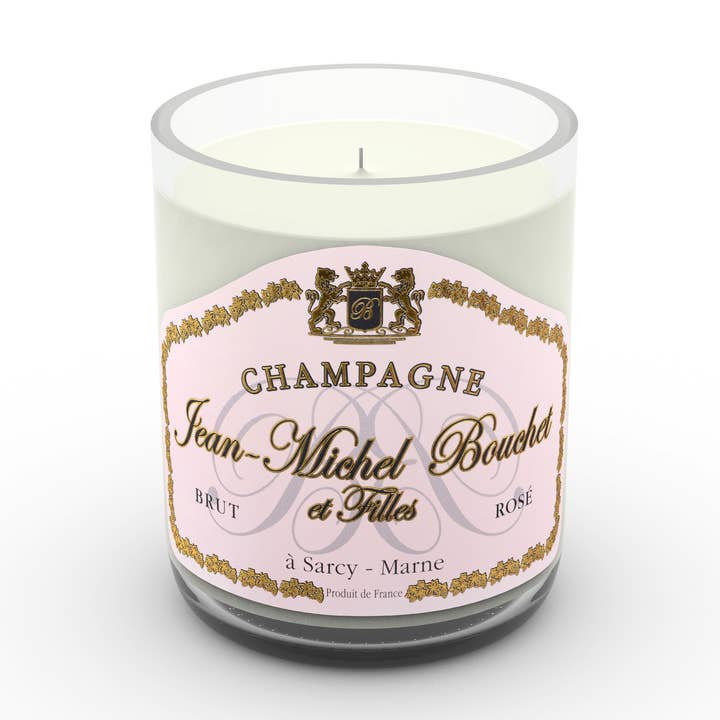 Bougie Rosé Brut Jean-Michel Bouchet & Filles pour la vente par Luxury Sparkle