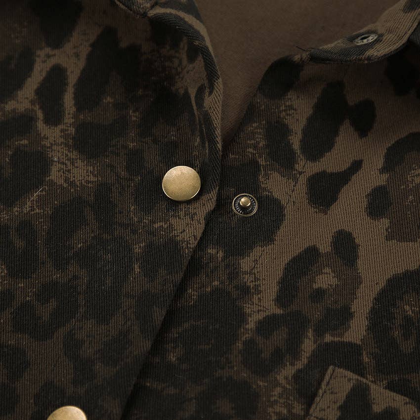 Marayn - Wholesale Jacket - Women's - Retro Leopard Print Autumns Chic Versatile British Style11