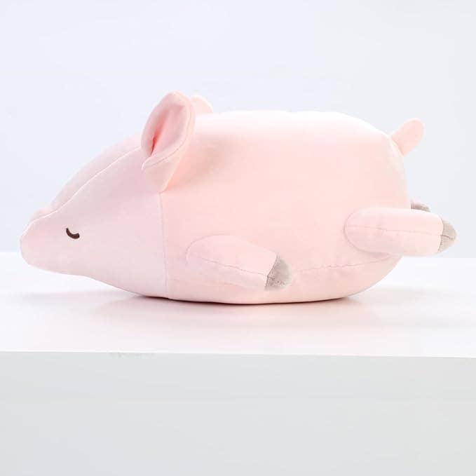 Greeting Life America - Wholesale Stuffed/Plush Toy - Kids & Baby - LIV HEART Premium Nemu Nemu Bolster 38983-21 Pig