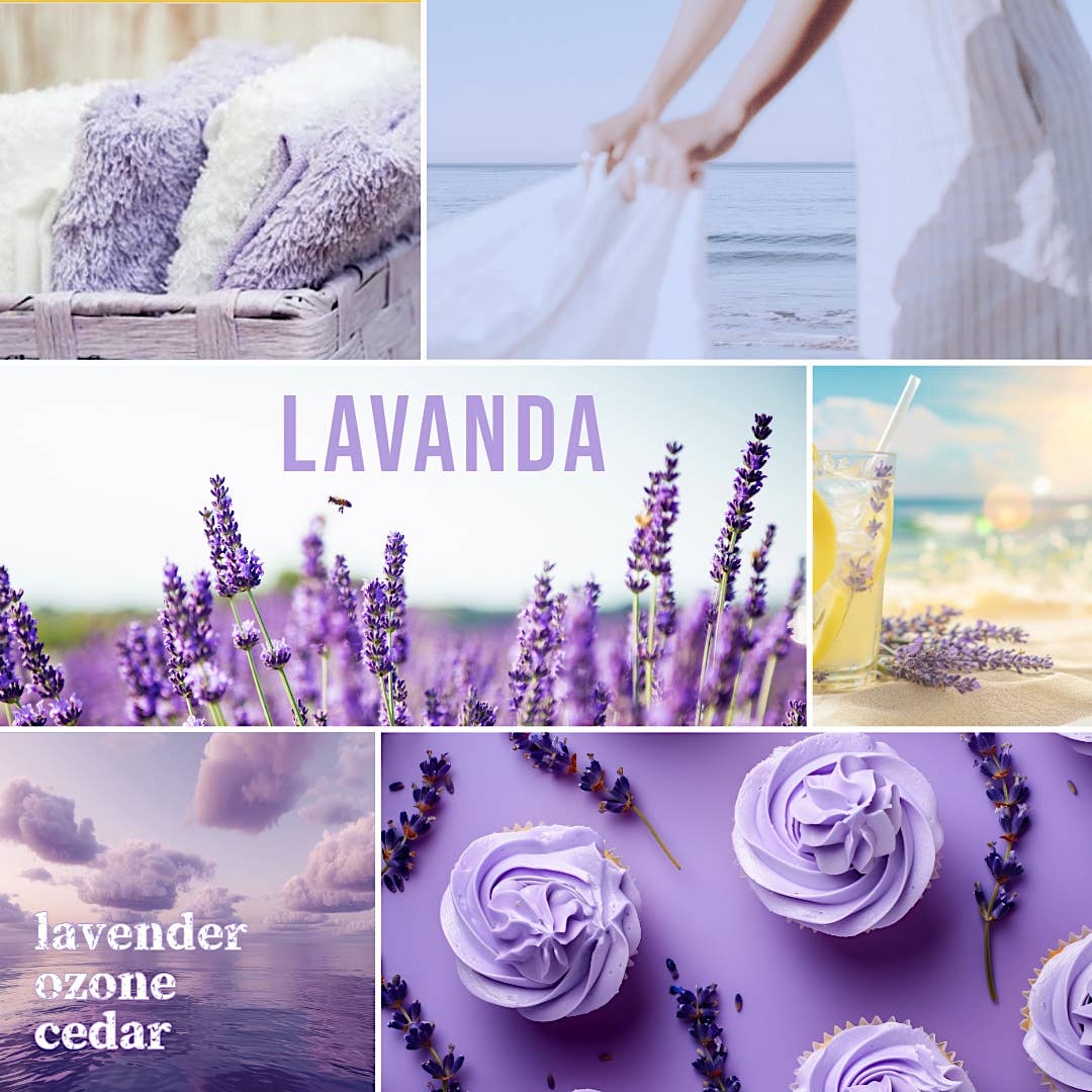 Bougie Vida - Wholesale Jar/Filled Candle - Lavanda 4 oz Soy Travel Candle2