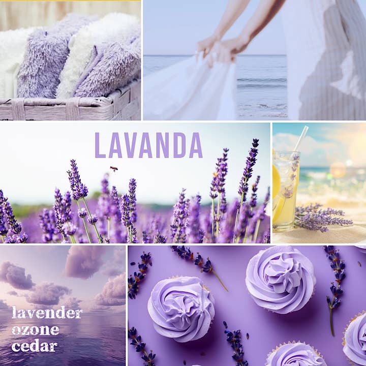 Bougie Vida - Wholesale Jar/Filled Candle - Lavanda 4 oz Soy Travel Candle2