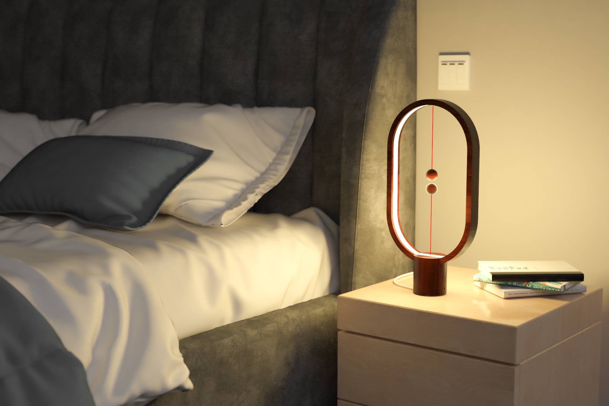 Allocacoc DesignNest – Großhandel Akzent-/Schreibtischleuchte – Heng Balance Lampe Ellipse, Kunststoff, USB-C, regulär und klein10