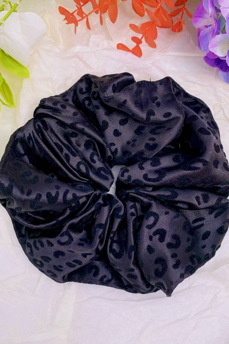 BYREN | ÉLINE L'ATELIER - Wholesale Hair Accessories Set - Women's - Leopard Print Elastic Scrunchies FQ744