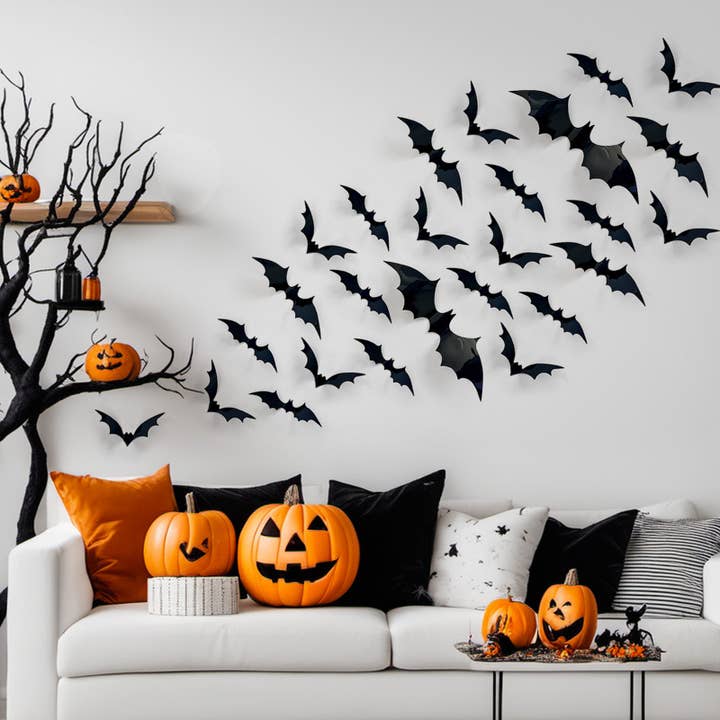 Wrapables.com - Wholesale Wall Decal/Stickers - Wrapables 3D Bat Decorative Wall Decor Stickers, Decals5
