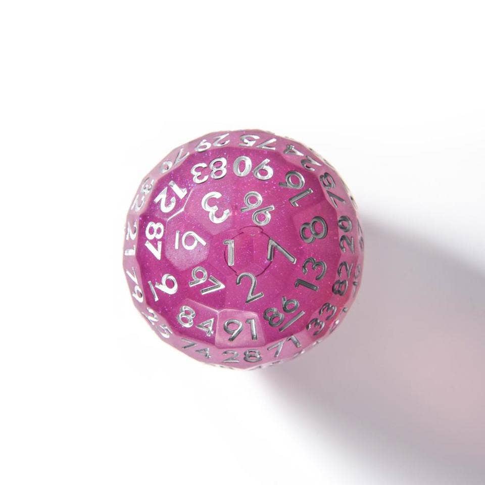 Tabletop Dominion Limited – Dados por atacado – Moonbeam | 50mm D100 | Núcleo Líquido de Dados1