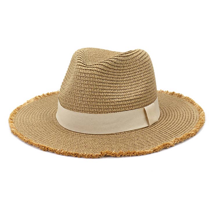 Suzie Q USA - Wholesale Straw Hat - Women's - New Outdoor Travel Shading Rough Jazz Straw Hat