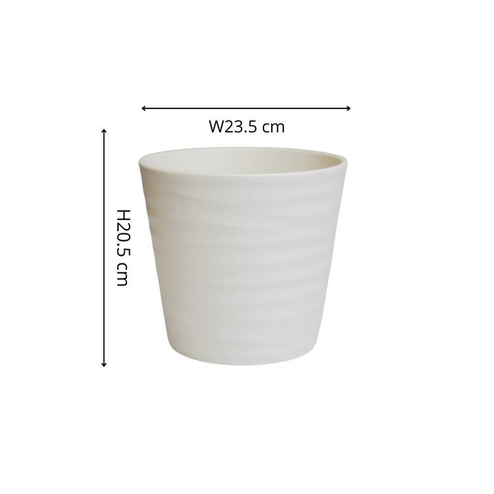 Ivyline – wholesale Indoor pot – Oslo Taper Planter H20.5cm D23.5cm