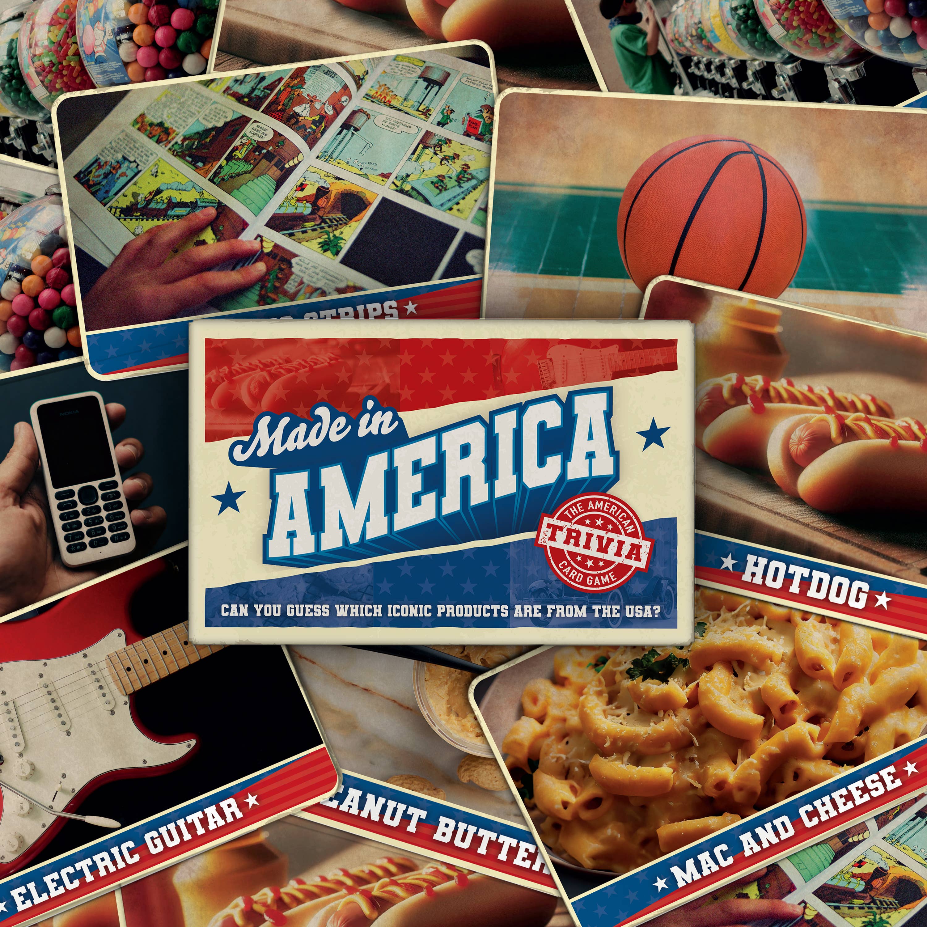 Bubblegum Stuff UK - Vente Jeux de cartes - Fabriqué en Amérique | Jeu de questions-réponses vrai ou faux pour les familles7