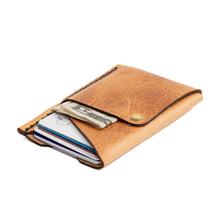 Espacio Handmade - Wholesale Wallet - Men's - Big Spender Leather Wallet – Desert - Minimalist EDC2