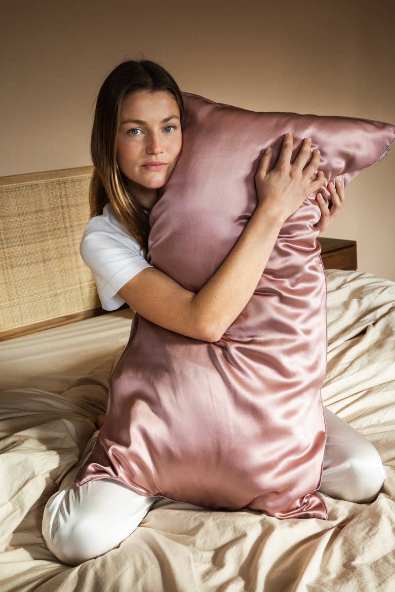 Emily's Pillow - Wholesale Bedding Pillowcase/Sham - Mulberry Silk Pillowcase - King Size2