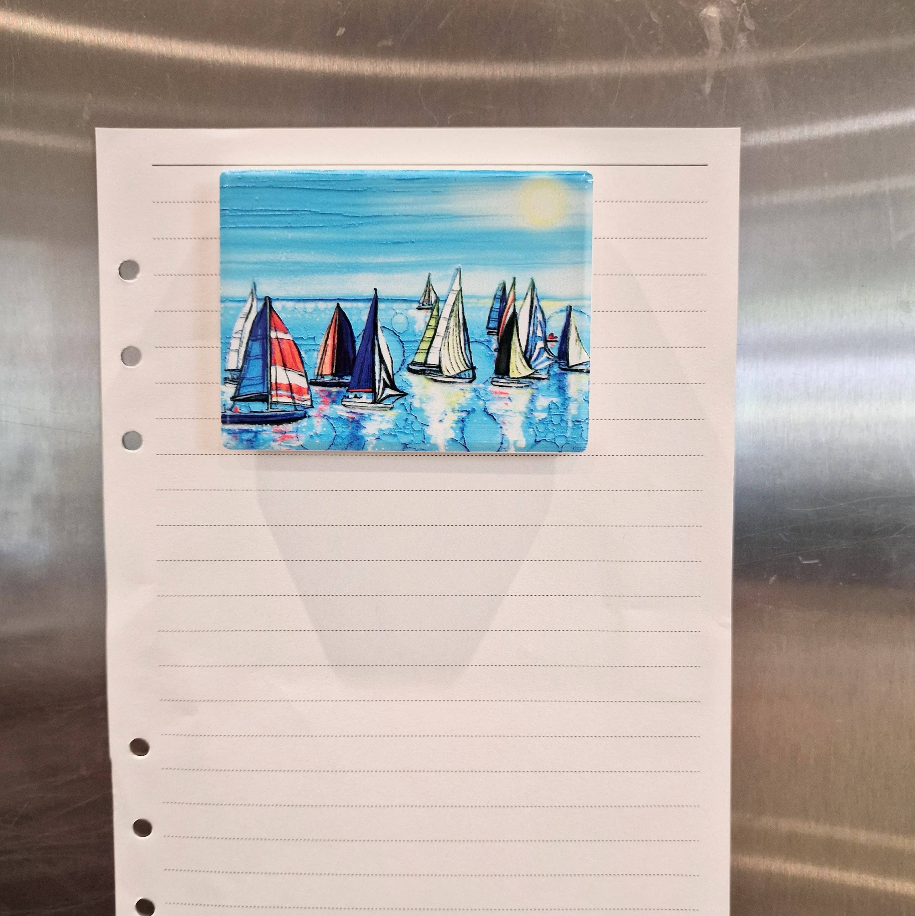 By Jo Crafts - Wholesale Magnet - 83-MG Nautical Regatta Magnet 5