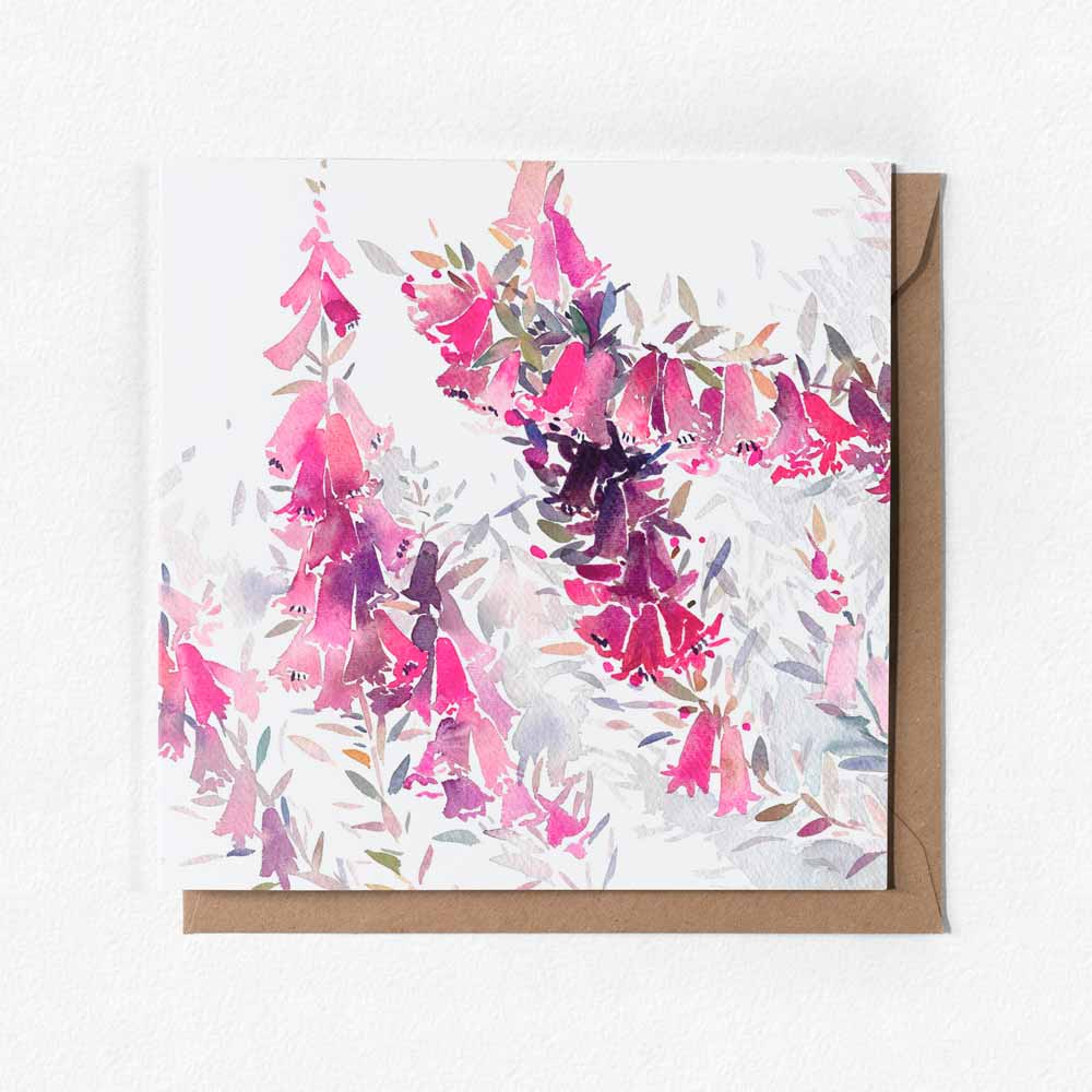 Natalie Martin | Australian Watercolour Artist - Wholesale Everyday Greeting Card - Australia Birth Flower Greeting Card Sample Pack6