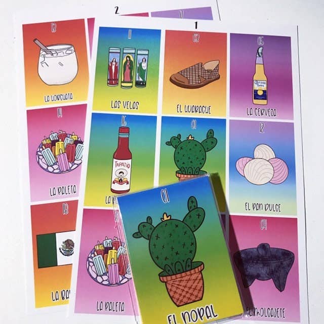 LIMITED TIME - Mexican Loteria Game for wholesale by Wild & Wicked Designs