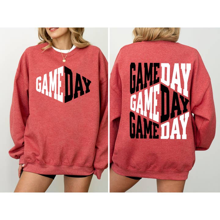 Refinery Number One LLC – Camisola gráfica - Mulher por atacado – Camisola Desportiva Taseira de Futebol Frente e Verso para o Dia do Jogo5