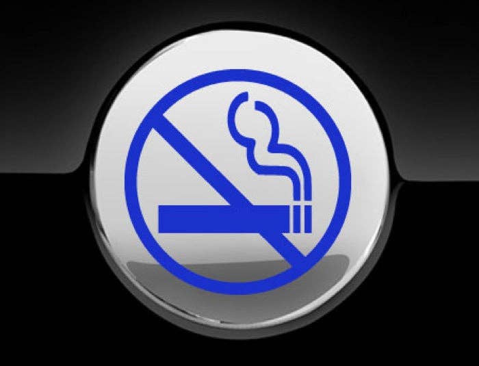 WinsterCreations™ – wholesale Sticker – No Smoking Fuel Cap Cover Car Sticker15