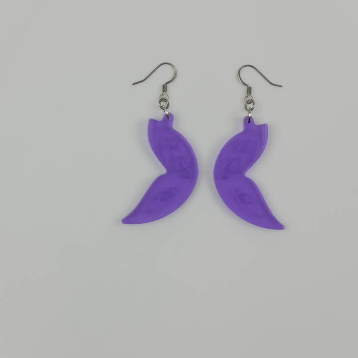 Hotstuff Jewelry - Wholesale Dangle Earrings - Lavender Wings Earrings1