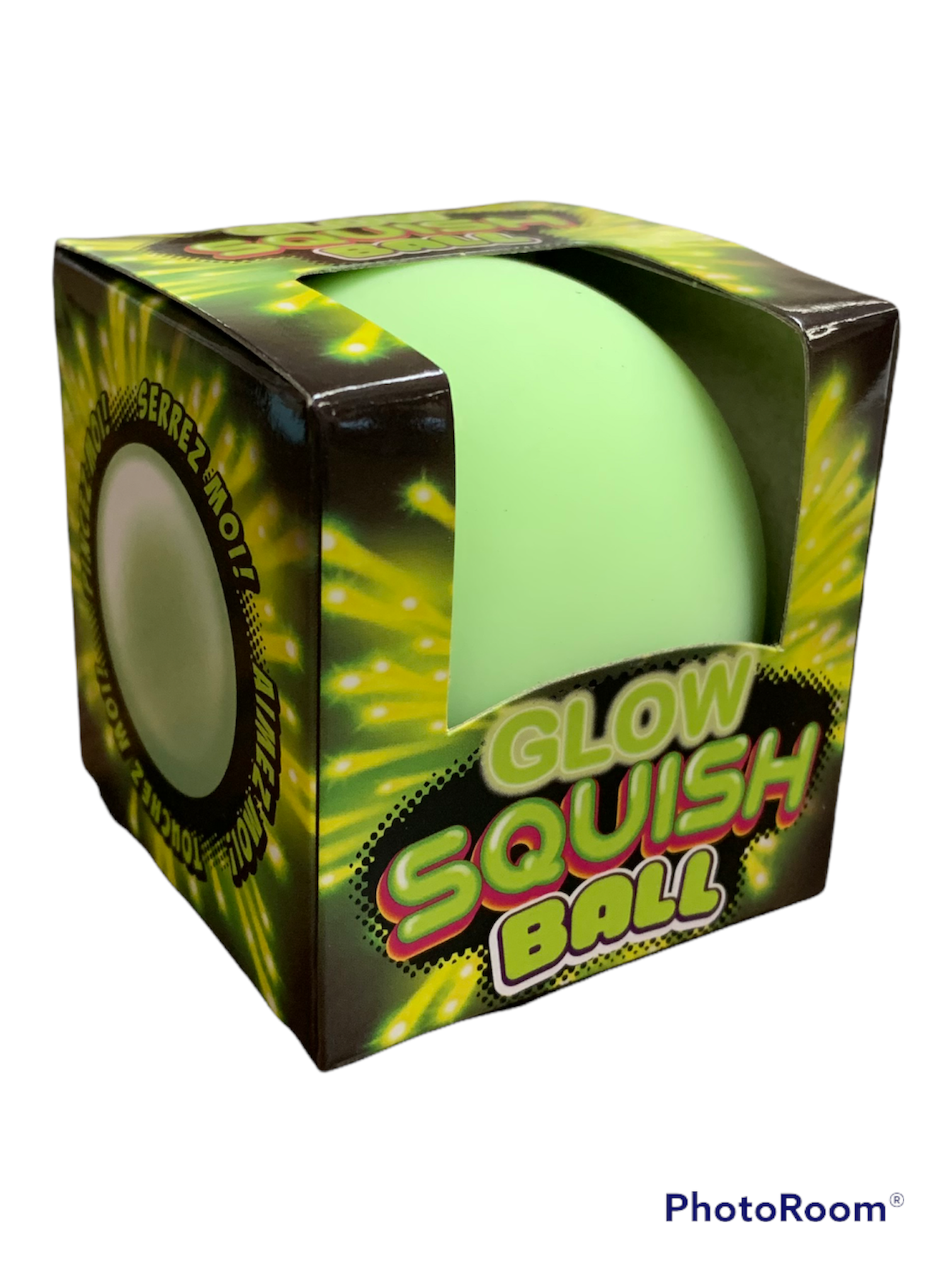 Handee Products (HPC) - Vendita all'ingrosso Palla sensoriale - Neonati - Palla di Pasta Luminosa 2,75" - Scatola Espositiva1