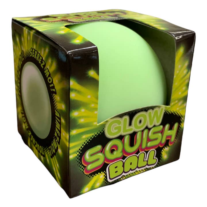 Handee Products - Wholesale Sensory ball – Baby - 2.75" Glow Dough Ball - Display Box1