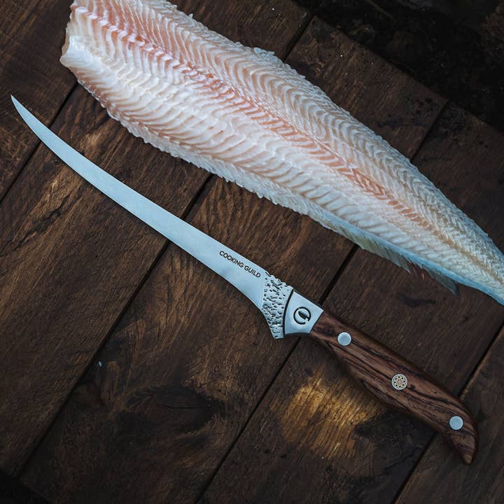 The Cooking Guild - Wholesale Keukenmes - Grizzly fileermes van 7 „5