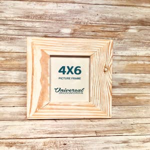 Rustic Distressed Wood Collage Picture Frames: Holds 7 Multiple Size Photos  - Excello Global Brands