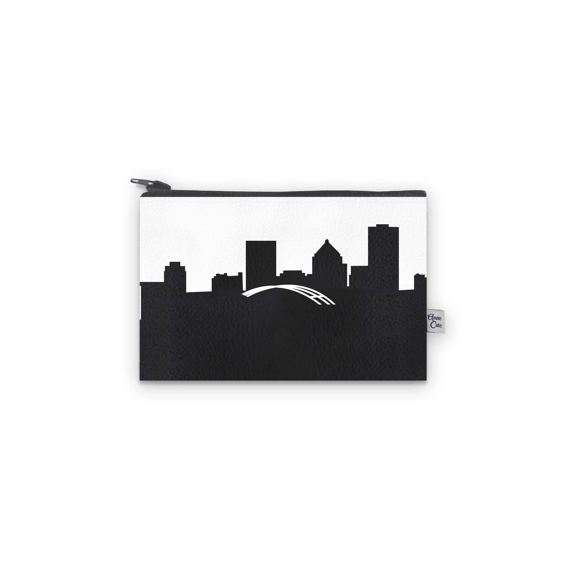 Anne Cate - Wholesale Coin Purse - Women's - Skyline Canvas Mini Purse154