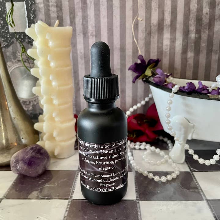 Black Dahlia Boutiques - Venta al por mayor Productos para cuidado de la barba - Aceite de barba Crowley1