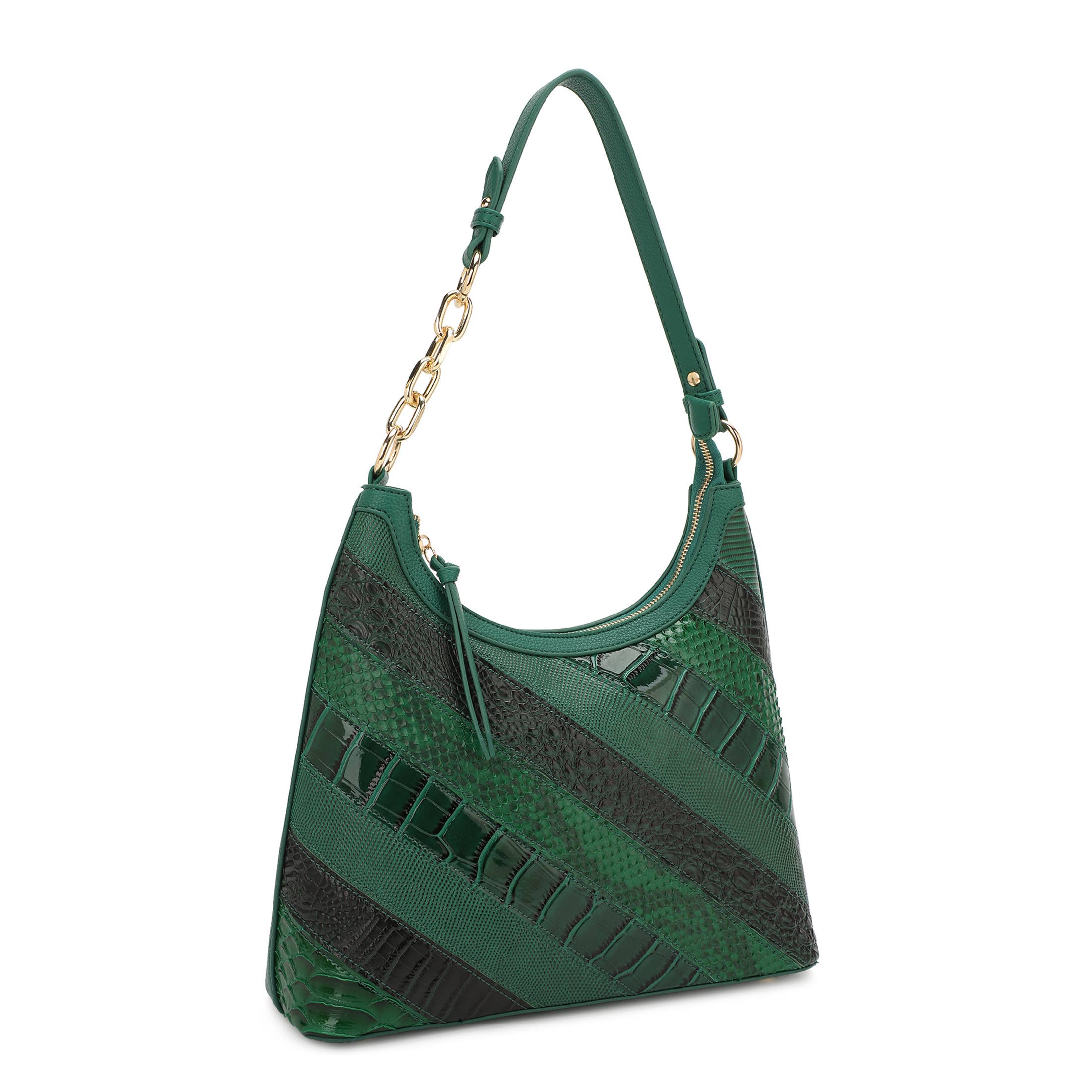 KAYLA+AVA - Wholesale Shoulder Bag - Women's - LIEZL ANIMAL PATCHWORK PRINT SHOULDER BAG1