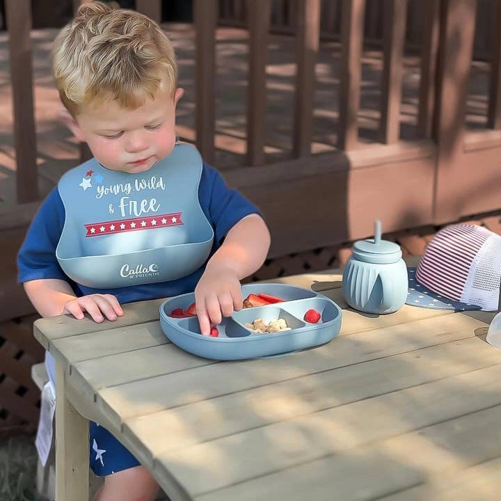 Calla & Friends - Wholesale Bib - Baby - All American Catch All Bib6