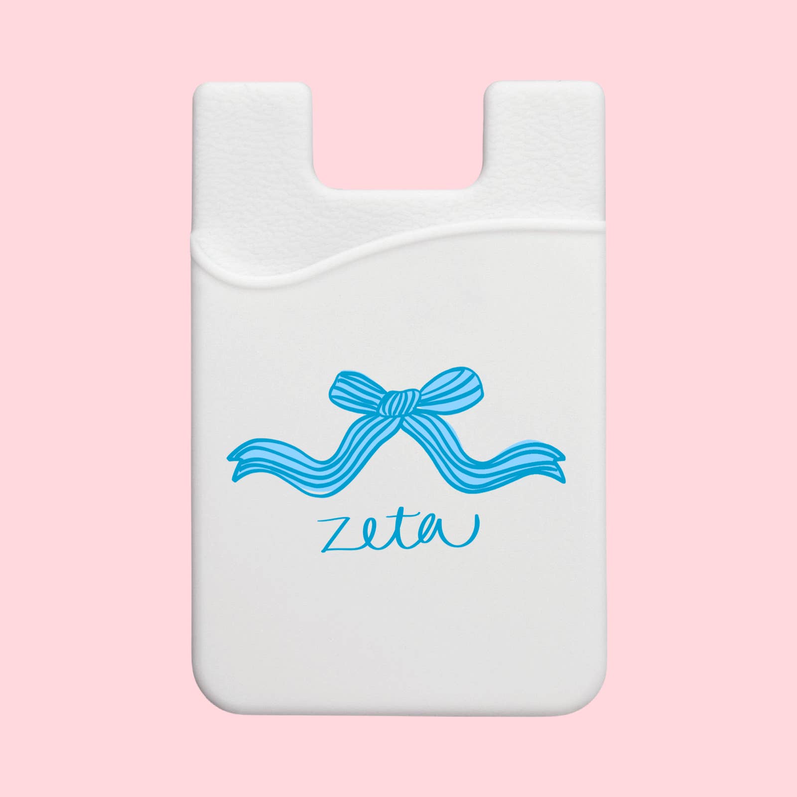 Duo Threads - Wholesale Phone Wallet - Women's - Zeta Tau Alpha Coquette Bow Sorority Phone Wallet