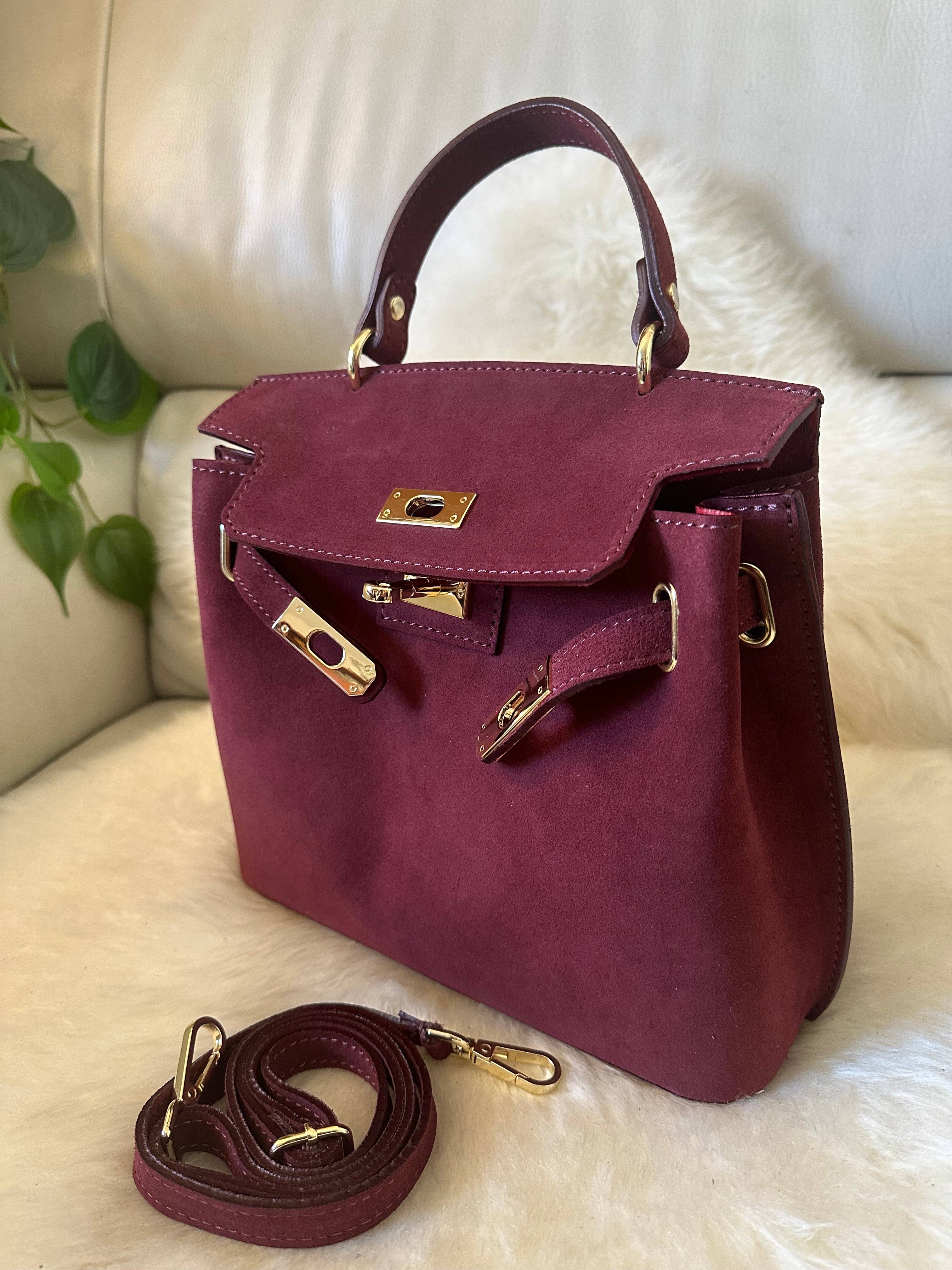 Zhade – wholesale Top handle bag – women's – CHLOE - Genuine suede leather15