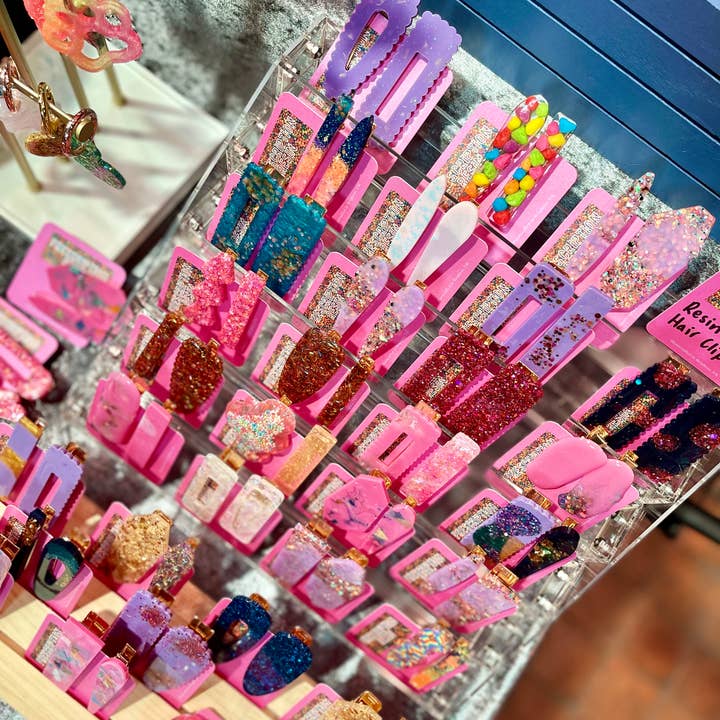 Prescription Resin - Wholesale Hair Clip - Women's - SET OF 2 RESIN HAIR CLIPS | HAIRSLIDE x 6 MIXED ASSORTMENT8